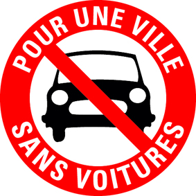 Logo ville sans voiture